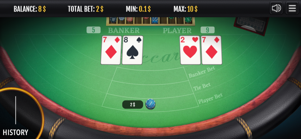 Online Baccarat Game